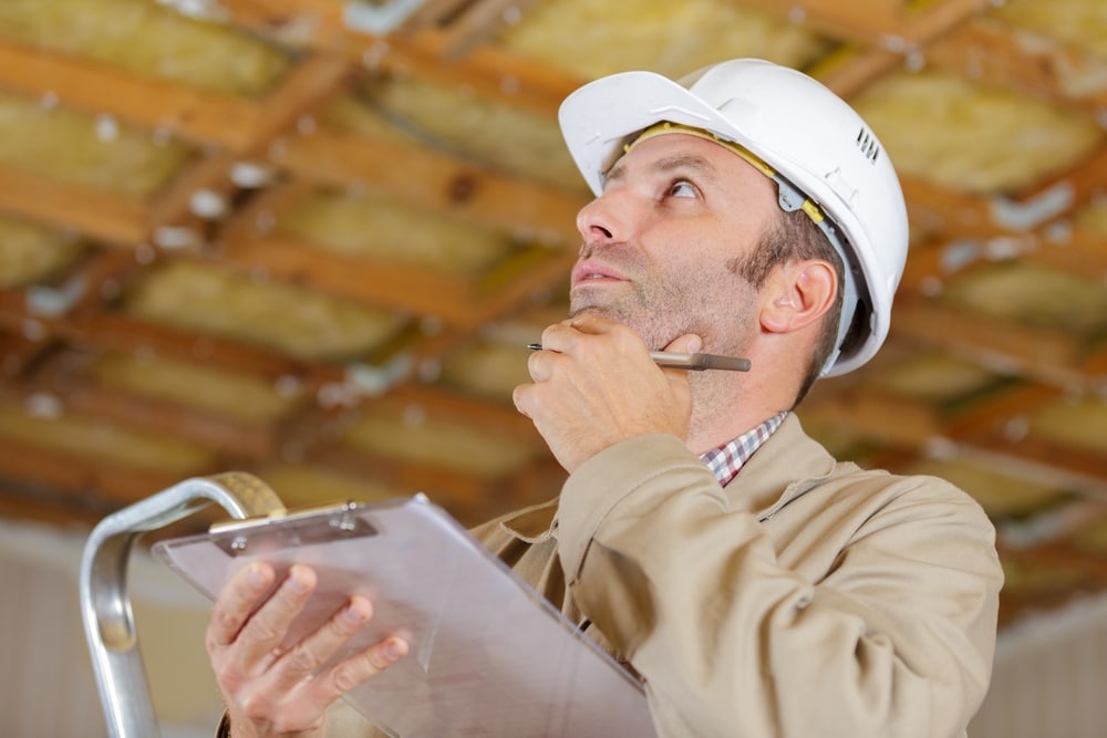 roofer estimate a job